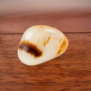 White Lonely Stone with Red Color Skin – 17.83g