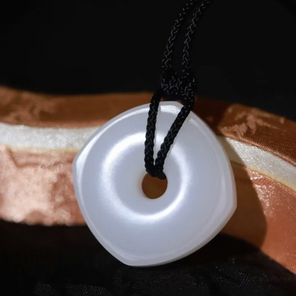 “Essence of Purity” – Twin White Nephrite Pendants - Image 4