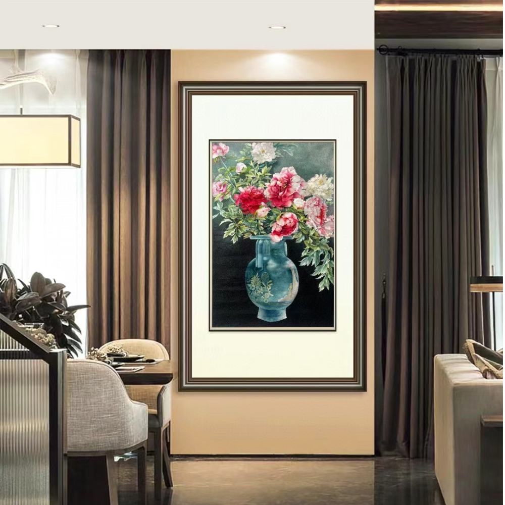 Handcrafted Silk Embroidery Tapestry/Artwork - Image 14