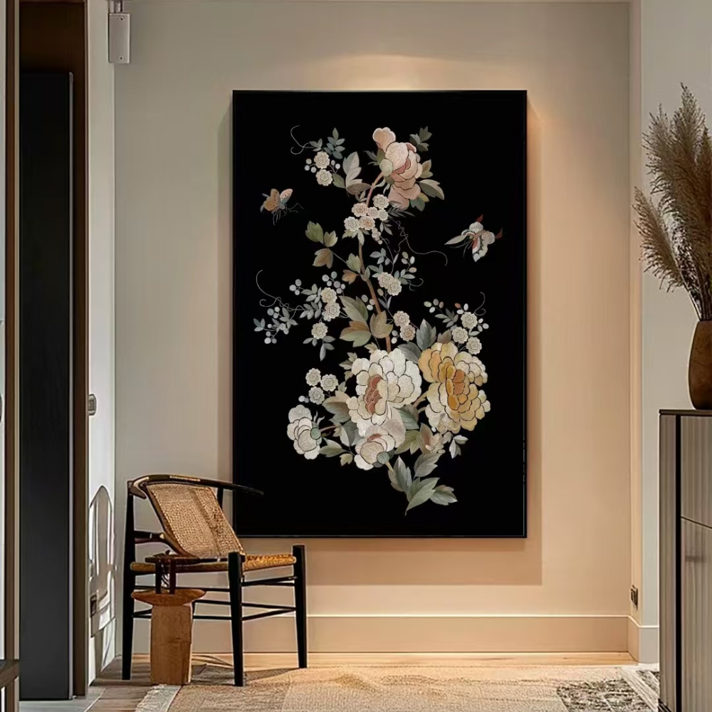 Handcrafted Silk Embroidery Tapestry/Artwork - Image 6