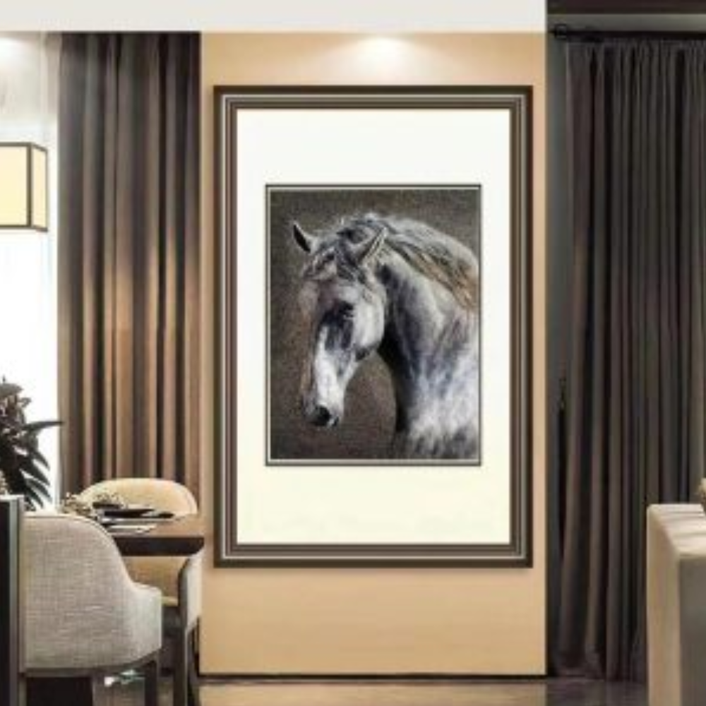 Handcrafted Silk Embroidery Tapestry/Artwork - Image 10