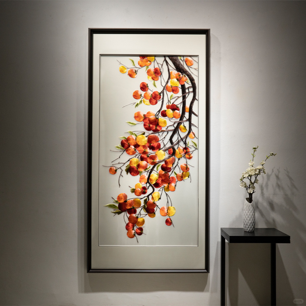 Handcrafted Silk Embroidery Tapestry/Artwork