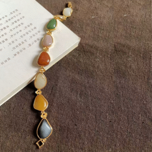 Lonely Stone “Treasure of Colors” Gold Bracelet – 30.5g (3)