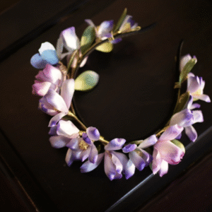 Róng Huā Silk Blossom Hair Crown