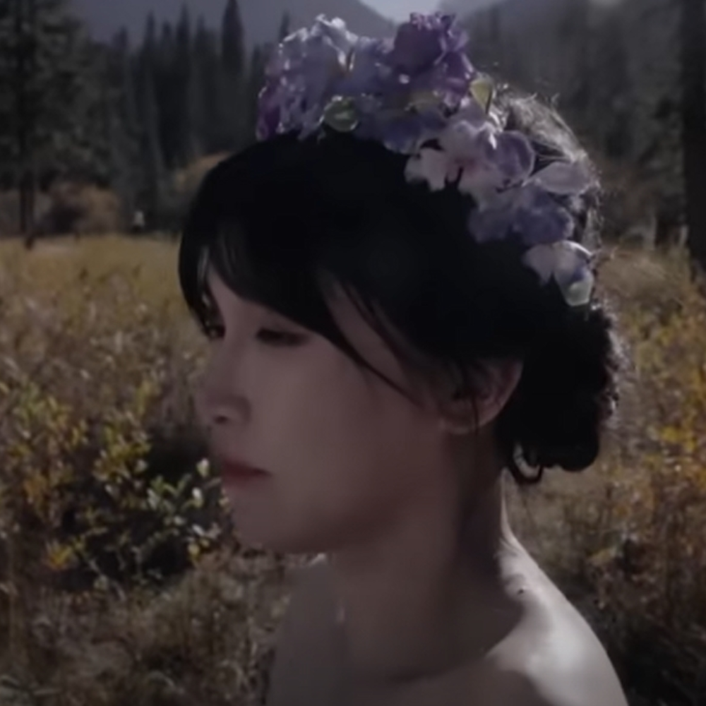 Róng Huā Silk Blossom Hair Crown - Image 7