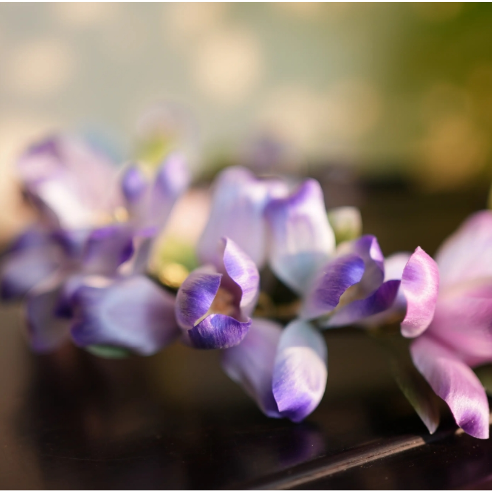 Róng Huā Silk Blossom Hair Crown - Image 9