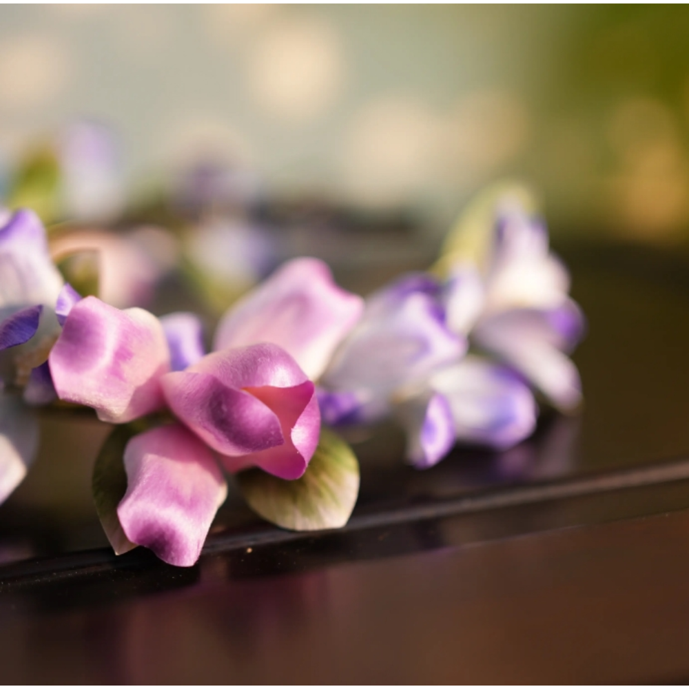 Róng Huā Silk Blossom Hair Crown - Image 11